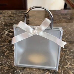 Mini purse frosted favor bag